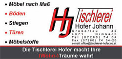 Logo Tischlerei Hofer Johann