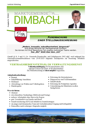 Gemeinde-Information 03/2023